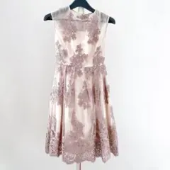 Dorry Doll♡パーティードレス♡チュールレースミドル丈ワンピース