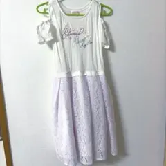 メゾピアノ150オフショルダー ワンピース