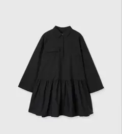 新品タグ付き　ギャザーフレアミニワンピース　anuans