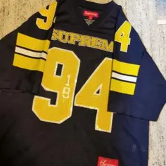 Supreme Sequin Football navy