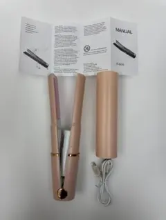 F-600 ストレートヘアアイロン ピンク