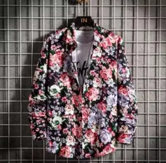 花柄シャツ 長袖 派手シャツ ユニセックス