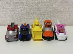 パウパト　パウパトロール ミニカー5台セット