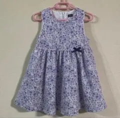 BeBe ワンピース　100サイズ フリース　花柄