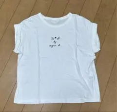 TO* by agnesb. ホワイト Tシャツ 40アニエス・ベー