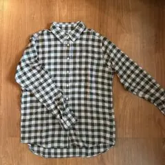 【ユニクロ】長袖チェックシャツ Mサイズ