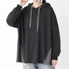 オシャレウォーカー新品タグ付き レース＆配色デザインスウェット 