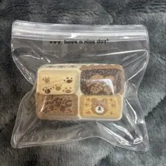 スクイーズ　ふわふわパン　くま　チョコレート