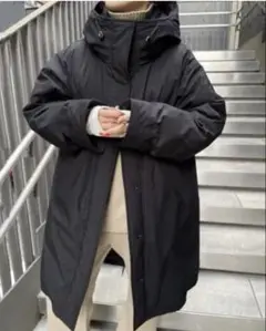 anuke Boacollar Padding Coat ブラック 36 - メルカリ