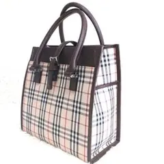 Burberry チェック柄 トートバッグハンドバッグ