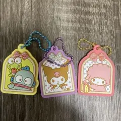 サンリオ ピアノ クロミ ハンドギョン　ラバーチャーム キーホルダー
