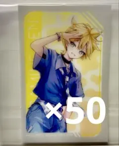 プロセカ ローソンコラボ クリアシート 鏡音レン　50枚