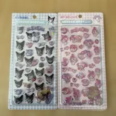 シール　マイメロとクロミ　サンリオ