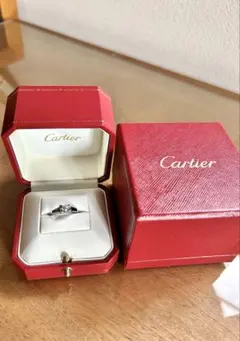 現行品 新品仕上げ カルティエ バレリーナ ウェディングリング ダイヤ