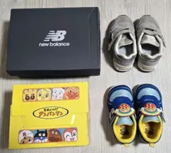 最終価格!!new balance 313 、アンパンマンブルー 13.5cm