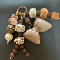 らぶぶキーホルダーブラウン系