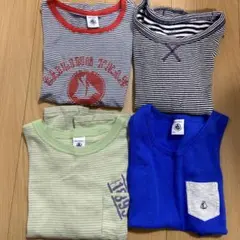 プチバトー　まとめ売り　男の子　8ans 126-128cm Tシャツ　ロンT