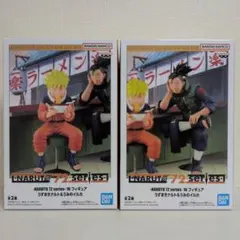 ナルト　うずまきナルト、うみのイルカ　フィギュア2種セット
