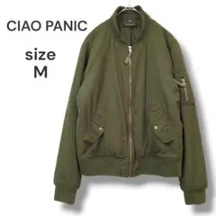 CIAO PANIC　MA-1　ブルゾン　カーキ　オリーブ　Ｍ　カジュアル　秋冬