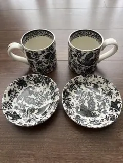 Burleigh Regal Peacock ケーキプレート 2枚セット Burleigh Regal Peacock ケーキプレート 2枚セット - メルカリ