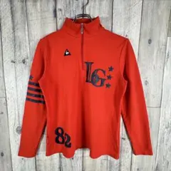 le coq sportif ハーフジップシャツ レッド LLのサムネイル