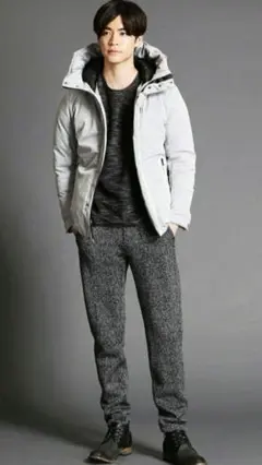 【美品】NICOLE CLUB FOR MEN ダウンジャケット 　ニコル