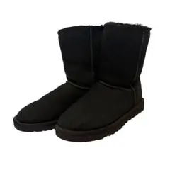 UGG アグ Classic Short II ムートンブーツ 黒 24cm