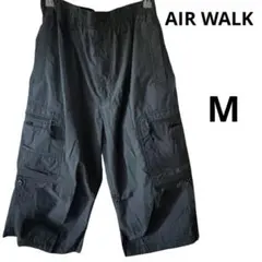 AIR WALK エアウォーク カーゴパンツ Mサイズ 黒 多機能 ワークパンツのサムネイル