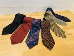 k0112-01★dunhill メンズ ネクタイ 7点 古着 ファッション