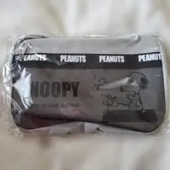 新品 未開封 タグ付き スヌーピー グレー PEANUTS ショルダーバッグ