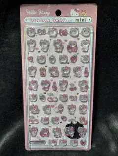 【新品未開封】ボンボンドロップシールミニ　キティ　ピンク【正規品】
