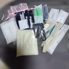 旅行小物セット　歯ブラシ　ボディタオル　コットンセットなど