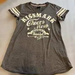 kissmark レディース 半袖 Tシャツ グレーのサムネイル