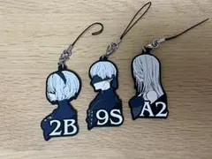 NieR:Automata Ver1.1aくじ ラバーストラップ2B 9S A2