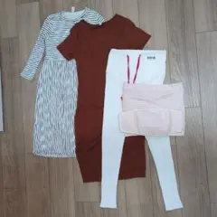 PINK BLUSH マタニティワンピース レギンス　ピジョン腹帯