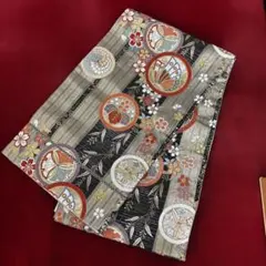 高級　袋帯　唐織　リバーシブル帯　通年