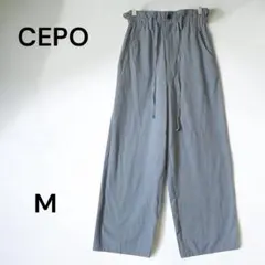 【cepo／セポ】グレー 毛玉あり M グレー 灰 レディース ウエストゴム