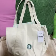 スターバックス トートバッグ アイボリー