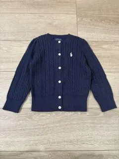 新品　Polo Ralph Lauren ネイビー　カーディガン　2T