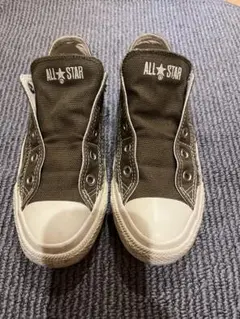 ALL STAR ブラウン スリッポン　シューレース　週末値下げ