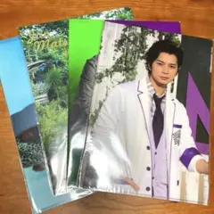嵐 松本潤 クリアファイル4枚セット