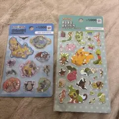ポケモン シールセット 韓国DAISO