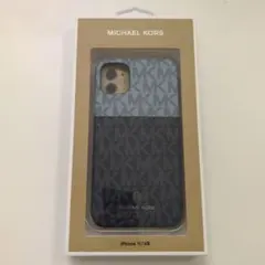 MICHAEL KORS iPhone 11/XRケース 青/黒