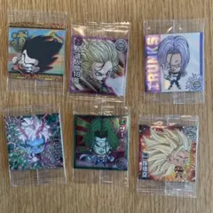 ドラゴンボール ステッカー 6枚セット　ウエハース