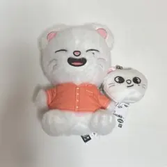 スキズ SKZOO ジニレット ふわふわボアパジャマぬいぐるみ がま口ポーチ
