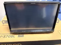 KENWOOD彩速ナビMDV-S708L 8インチ美品フルセグBluetoothのサムネイル