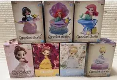 【未開封】キューポスケット　ディズニー　ベル　アリエル　シンデレラ　ジャスミン