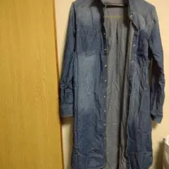 デニムロング長袖シャツ LサイズGU