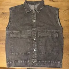 デニムベスト　Mサイズ
