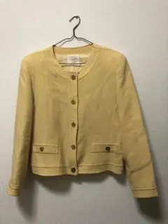 NICE CLUB イエロー カーディガン